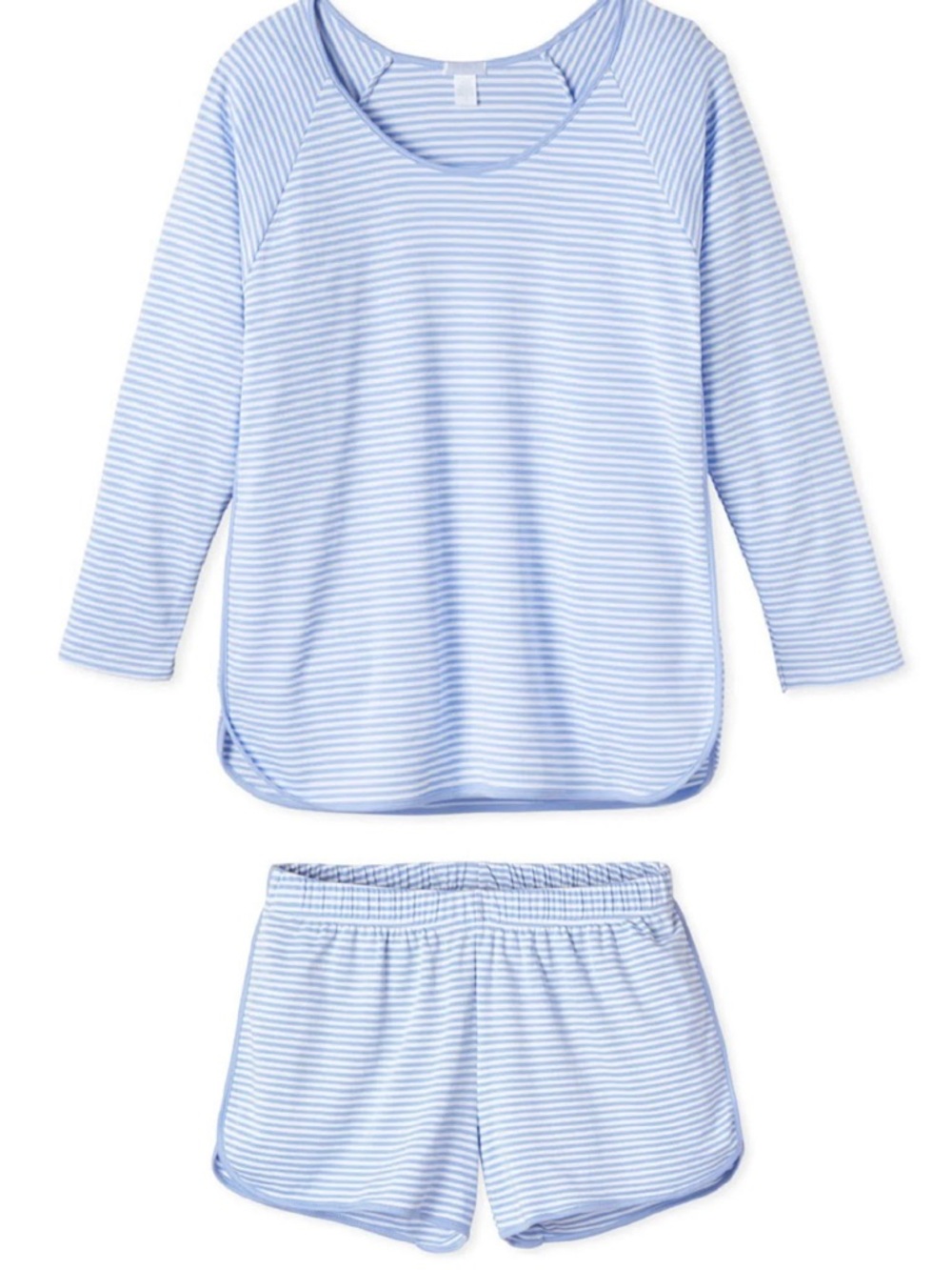 Lake Pima blue stripe set medium